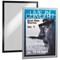 Durable Duraframe Self Adhesive Magnetic Signage Frame, A3, Black