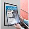 Durable Duraframe Self Adhesive Magnetic Signage Frame, A3, Black