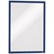 Durable Duraframe Magnetic Document Signage Frame for Metal, A3, Blue, Pack of 5