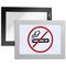 Durable Duraframe Self Adhesive Magnetic Signage Frame, A6, Black, Pack of 2