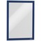 Durable Duraframe Self Adhesive Magnetic Signage Frame, A4, Blue