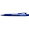 Faber-Castell Poly Ball View Ballpoint Pen, Blue Barrel, Blue Ink, Pack of 5