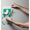 Durable Duraframe Magnetic Signage Hazard Frame, A4, Green & White, Pack of 5