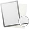 Durable Magnetic Duraframe Grip Fabric Adhesive Signage Frame, A4, Silver