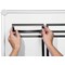 Durable Duraframe Top Magnetic Signage Title Frame, A4, Black, Pack of 5