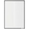 Durable Static Cling UV Info Pocket Signage for Glass, A4, Grey, Pack of 5