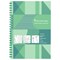 Collins Colplan A5 Wirebound Notebook, Week To View, Green, 2025