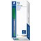 Staedtler 430 Stick Ballpoint Pen 1.0mm Tip 0.35mm Line Green (Pack 10) - 430M-5