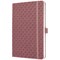 Sigel Jolie Notebook, A5, Ruled, 174 Pages, Dusty Red