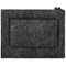 Durable Effect Recycled Felt Laptop Bag Case, For up to 13 Inch Laptops, Charcoal