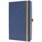 Sigel Linescape Notebook, A5, Ruled, 176 Pages, Blue