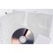 Durable CD/DVD Pockets, Double Sided Wallet Index for 4 Disks, A4, Pack of 5