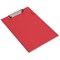 Standard Clipboard with Pen Holder / Foolscap / Red