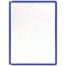 Durable Sherpa A4 Replacement Display Panels, 5 Pack, Violet Blue