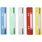 Durable Flexi Punched Filing Strip Binding Clip Bar Tab, Assorted, Pack of 25