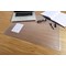 Durable Duraglas Clear WaterProof Non-Slip Desk Pad Protector Mat, 65 x 50 cm, Clear