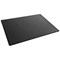 Durable Clear Overlay Non-Slip Desk Mat Notes Protector Pad, 53x40 cm, Black