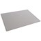 Durable Clear Overlay Non-Slip Desk Mat Notes Protector Pad, 65x50 cm, Grey