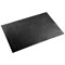 Durable Genuine Leather Non-Slip Desk Mat PC Keyboard Pad, 65x45 cm, Black