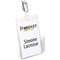 Durable Clip Name Tag ID Badge Card Holders, Vertical, 90x60mm, Pack of 25