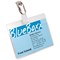 Durable Metal Clip Name Tag ID Badge Holders + Inserts, 60x90mm, Pack of 20