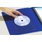 Durable Pocketfix Self-Adhesive Clear CD\DVD Sleeve Pocket, Pack of 100