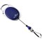 Durable Style Secure Retractable Carabiner Badge Reel for IDs & Keys, Blue