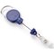 Durable Extra Strong Retractable Clip Badge Reels for ID & Keys, Blue