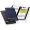 Durable Visifix 96 Business Card Album Pocket Wallet Book, Charcoal