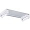 StarTech.com Ergonomic Monitor Riser Stand, Silver & White