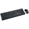 Kensington KM270 EQ Rechargeable Keyboard and Mouse Set, Wireless, Black