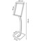 Alba Wall A3 Snap Frame Display, Aluminium Frame/Wood Leg