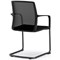 Atelier CT Black Visitors Chair