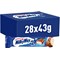 Milky Way Chocolate Snack Bar, 43g, Pack of 28