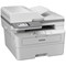 Brother MFC-L2960DW A4 Compact Wireless All-In-One Mono Laser Printer, White