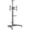 Filex Mobile TV Stand Height Adjustable for 37-70 Inch Flat Panel Screens, Black