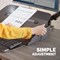 Fellowes Hana Document/Writing Slope, Adjustable Position, Black