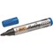 Bic Marking 2000 Permanent Marker, Bullet Tip, Blue, Pack of 12