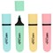 Bic Tank Highlighters, Pastel Assorted, Pack of 4