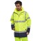 Beeswift Two Tone Breathable Traffic Jacket, Saturn Yellow & Navy Blue, 5XL