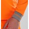 Beeswift Long Sleeve Polo Shirt, Orange, 4XL