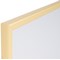 Bi-Office Pastel Cork and Magnetic Drywipe Combination Board, 600x400mm, Yellow Frame