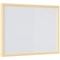 Bi-Office Pastel Non-Magnetic Whiteboard, Yellow Frame, 600x400mm