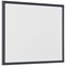 Bi-Office Basic Non-Magnetic Whiteboard, Black Frame, 600x450mm