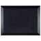 Bi-Office Kamashi Black Softouch Noticeboard, 600x450mm, Black