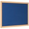 Bi-Office Earth Prime Felt Noticeboard, Oak MDF Frame, 600x450mm, Blue