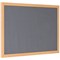 Bi-Office Earth Prime Felt Noticeboard, Oak MDF Frame, 1200x900mm, Grey