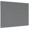 Bi-Office Unframed Noticeboard, 875x575mm, Grey