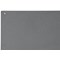 Bi-Office Unframed Noticeboard, 875x575mm, Grey