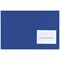 Bi-Office Unframed Noticeboard, 875x575mm, Blue